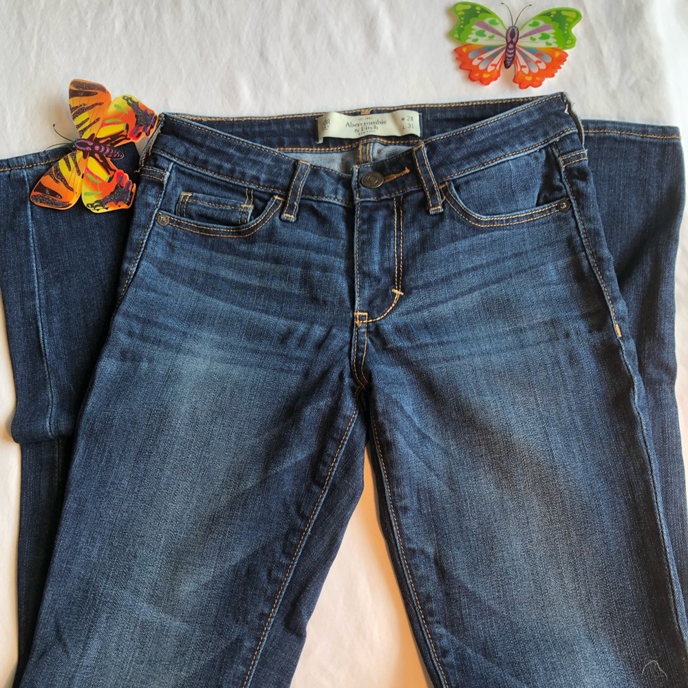 Abercrombie & Fitch Jeans, 00R W24 L31, pre-owned, pet/smoke free home
